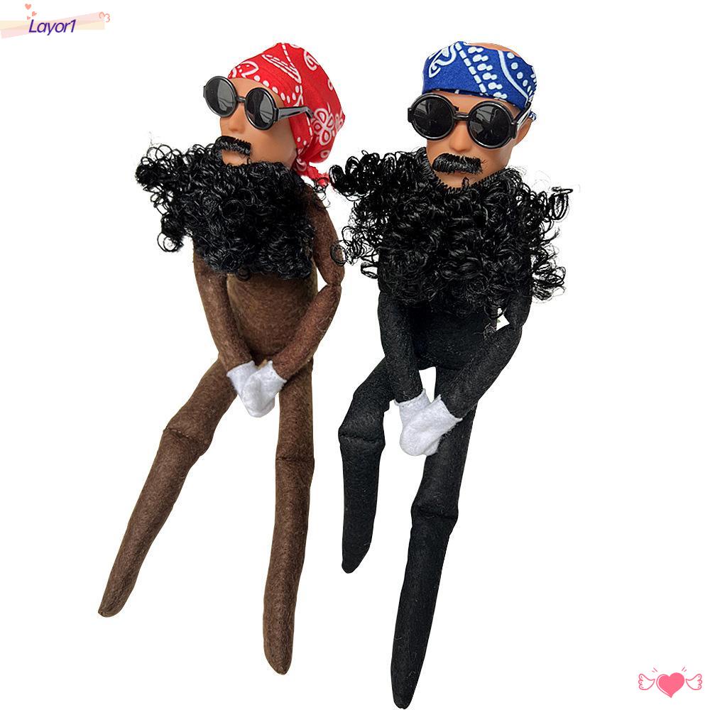 Búp Bê Nhồi Bông Treo Trang Trí Nhân Vật Râu To LAYOR1