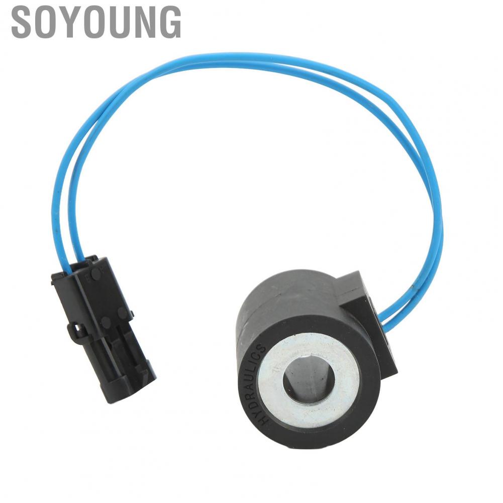 Soyoung AT163482  Long Service Life Perfect Fit Heavy Duty 2 Pin  Aging Solenoid Electrical Coil for Extractor