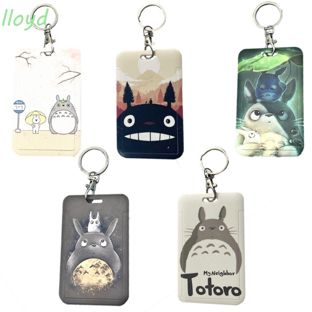 Lloyd Dây Đeo Cổ Đựng Thẻ / Túi Xách Hình Totoro Hoạt Hình Phong Cách Doanh Nhân Cho Học Sinh