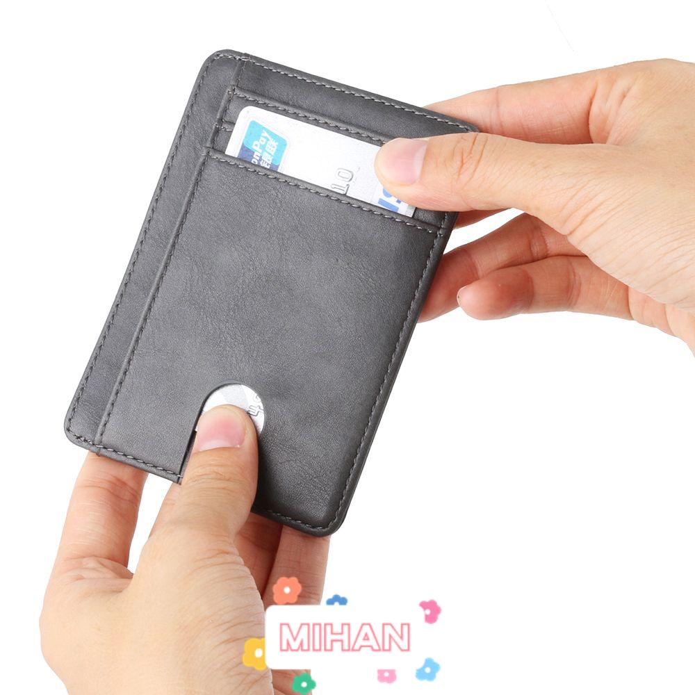 Ví Da Đựng Thẻ Tín Dụng / Danh Thiếp Đa Năng MIHAN1 RFID Dành Cho Nam