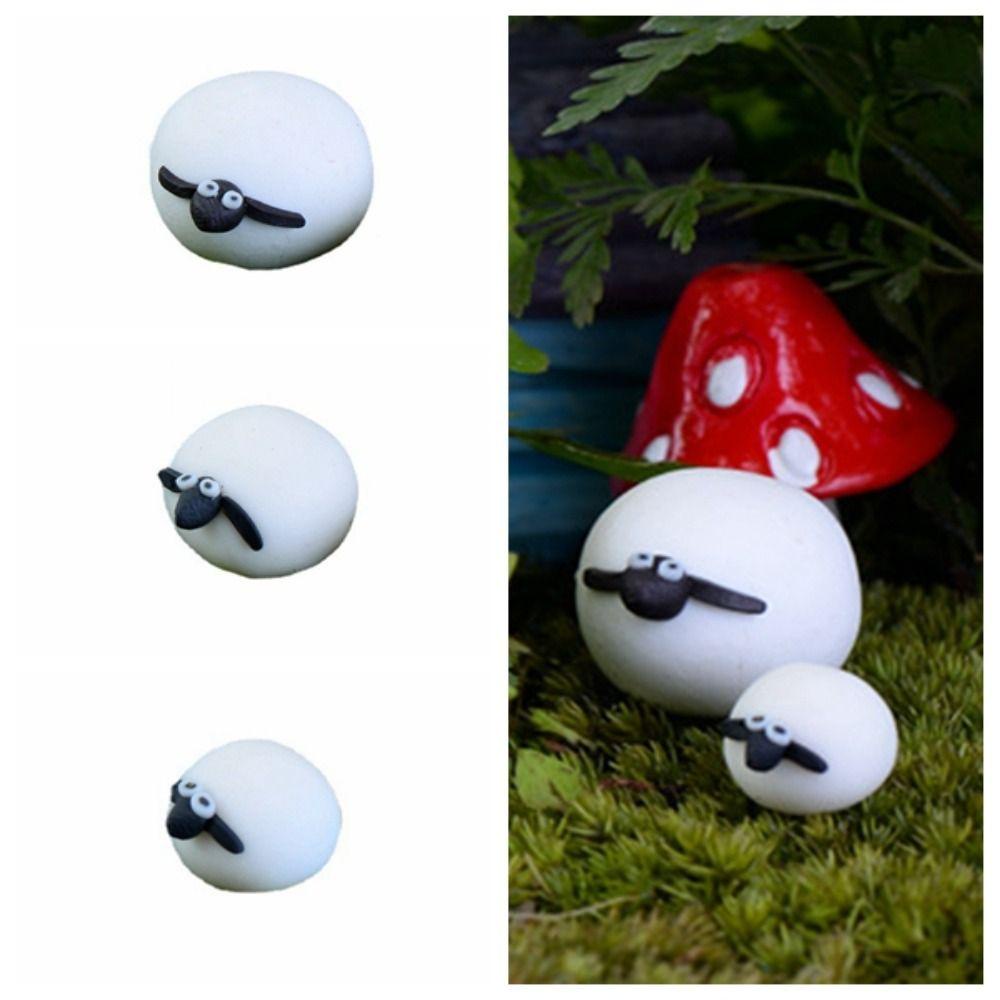 Mô Hình Cừu Mini Mềm Mại Trang Trí Tiểu Cảnh TAYLOR1