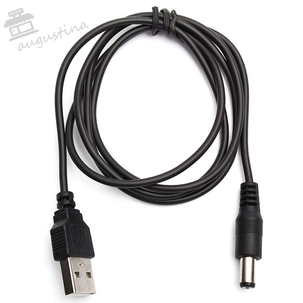 Dây Cáp Nối AUGUSTINA 5.5 X 2.1mm Dài 1M Cho Đèn LED Hoặc Các Thiết Bị Khác