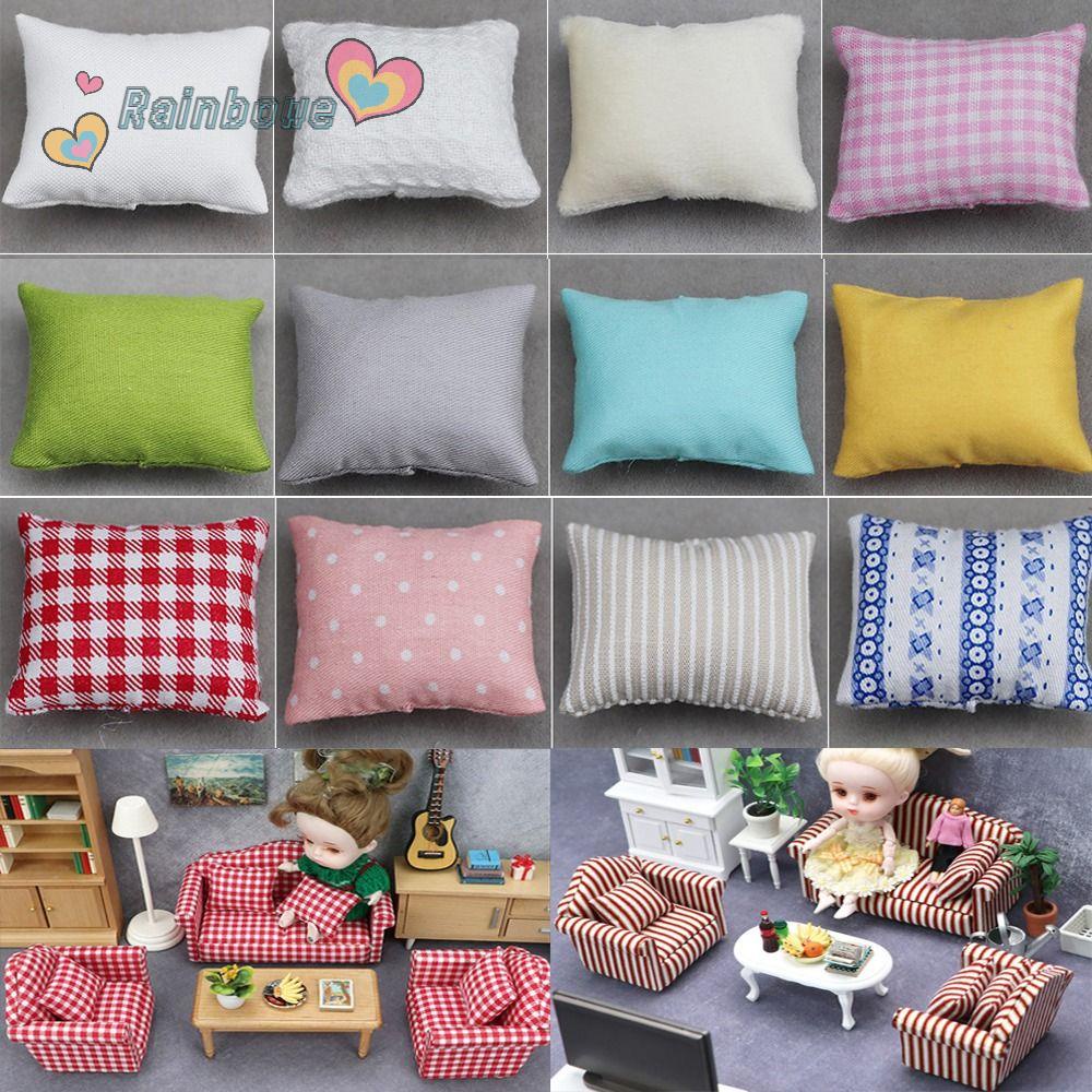 Set 4 Bàn Gỗ Chất Lượng Cao Tỉ Lệ 1 / 12 Trang Trí Nhà Búp Bê