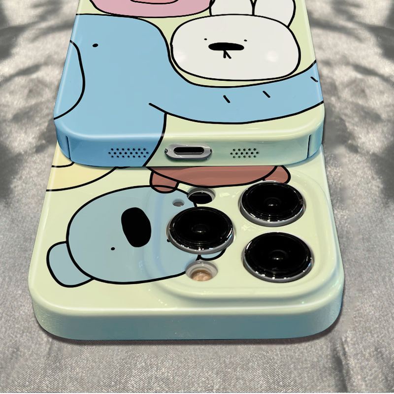 Ốp Điện Thoại Mềm Chống Sốc Họa Tiết Động Vật Cho Iphone 14promax 13 12 11 6In 78plus NQ2X