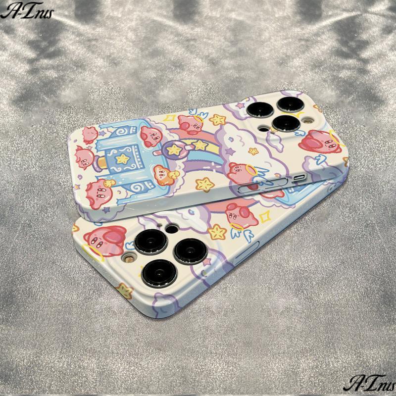 Ốp Điện Thoại Mềm Chống Sốc Màu Cầu Vồng Cho Iphone 1211 1378 14pro 6In UEVV