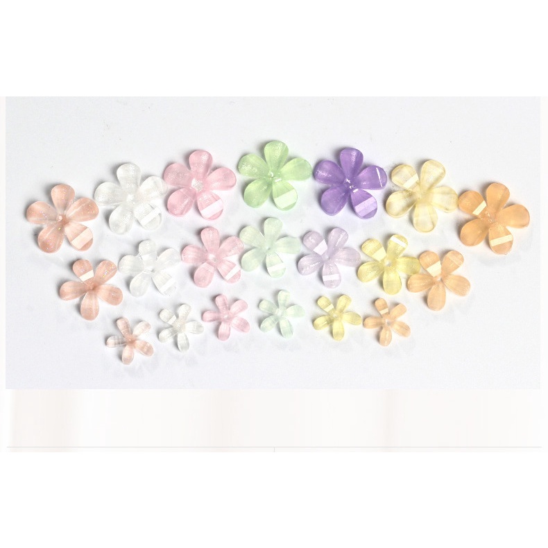 50 Cánh Hoa Hướng Dương Nhỏ Màu Trang Trí Móng Tay