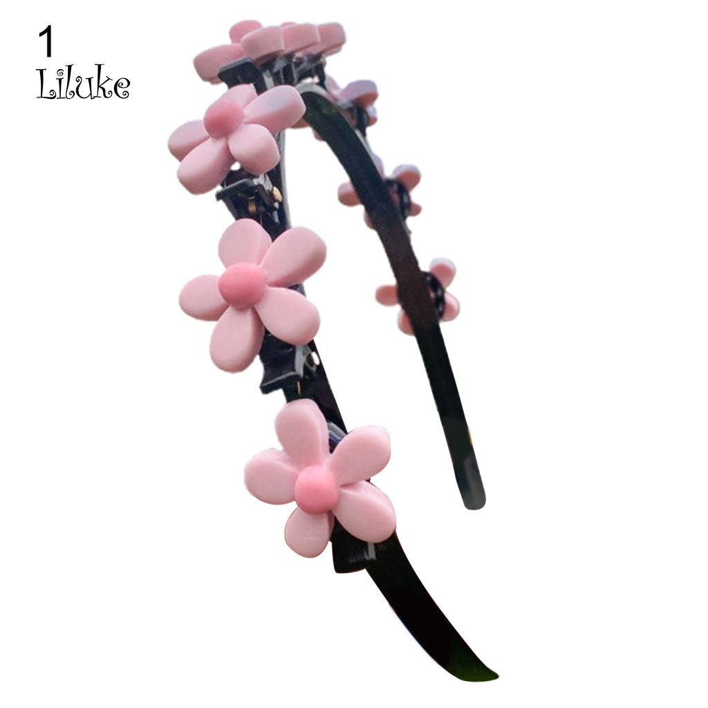 Băng Đô Cài Tóc Đính Hoa Dễ Thương Cho Bé