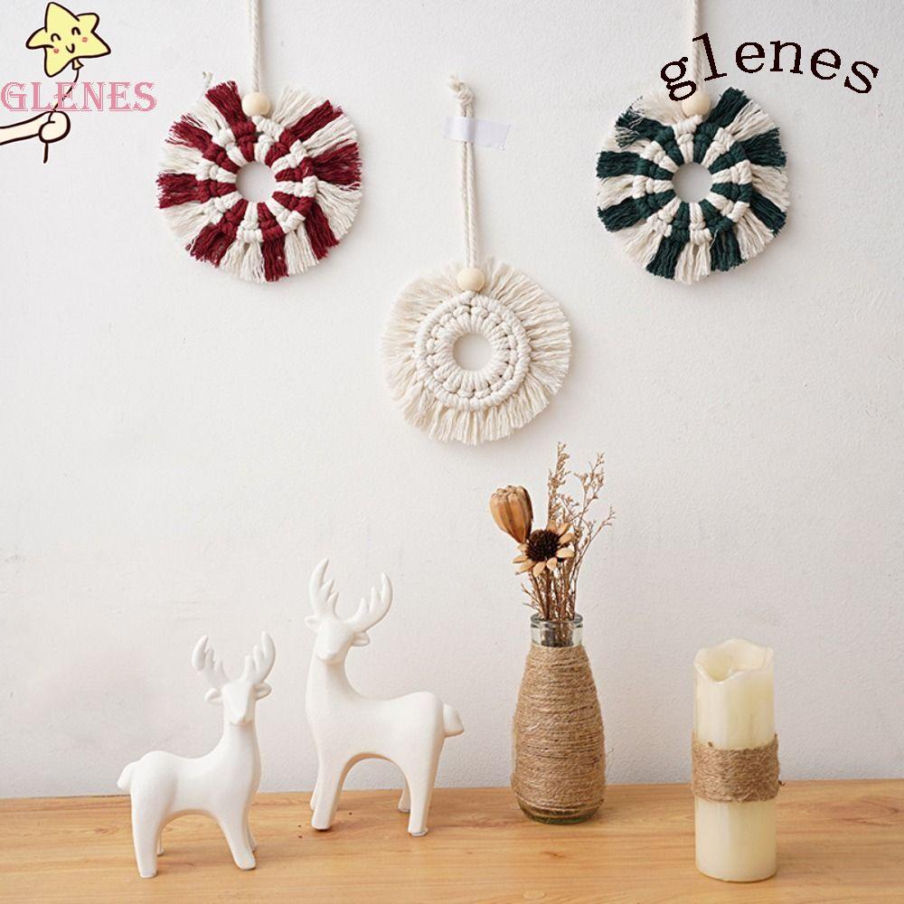 Mặt Dây Tua Rua Tròn Thân Thiện Với Môi Trường Treo Trang Trí Phòng Ngủ