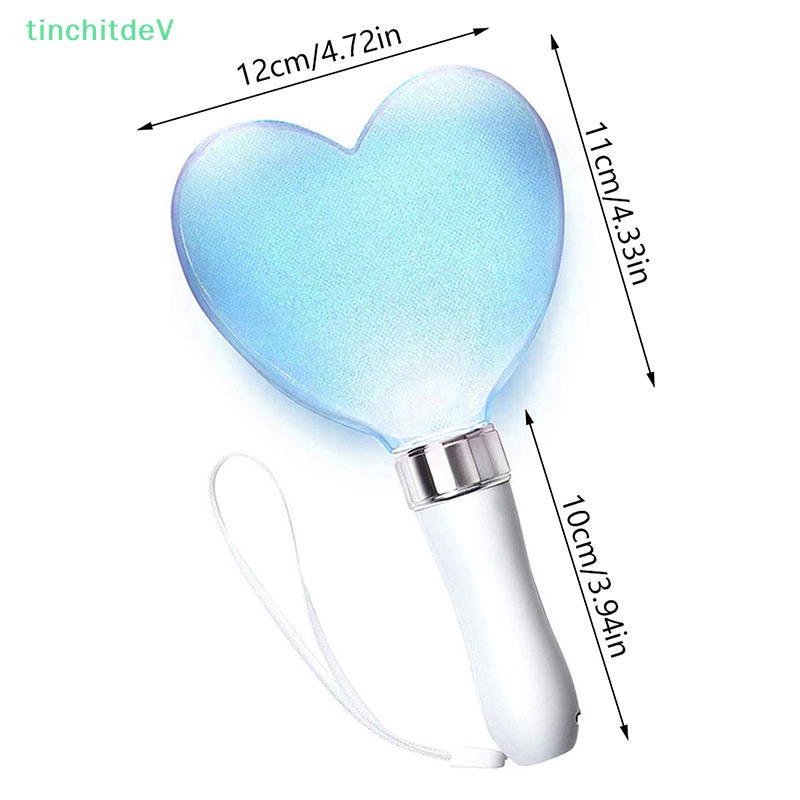 [TinchitdeV] Gậy Phát Sáng Đèn LED 15 Màu Hình Trái Tim Cho Tiệc Tùng [Mới]