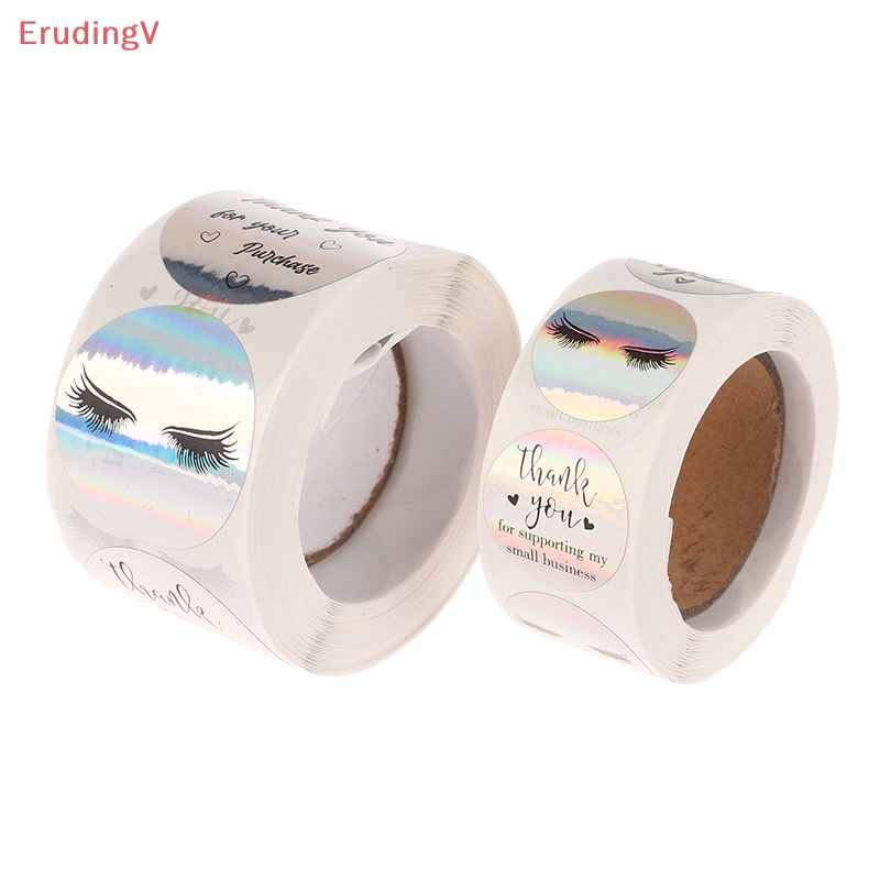 Set 500 Miếng Dán Lông Mi Giả Logo Thank You Trang Điểm Công Sở