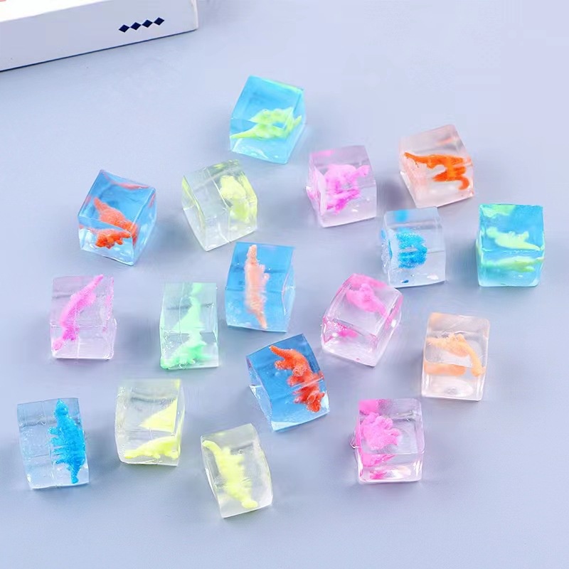 Khối Đá Hổ Phách Đồ Chơi Chất Lượng Cao