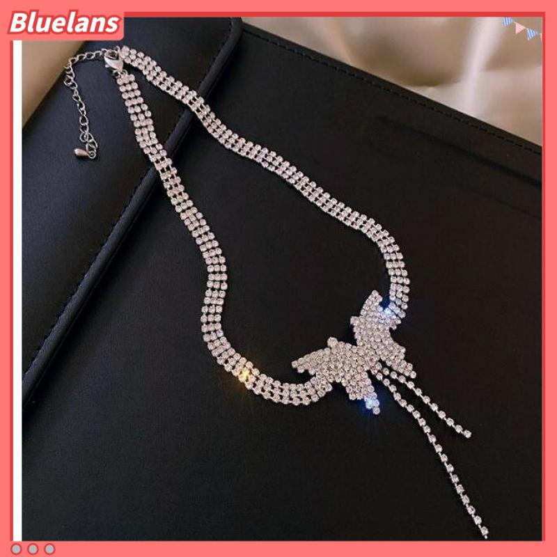 [BLS] Vòng cổ Kim Cương Tua Rua Hình Bướm / Côn Trùng