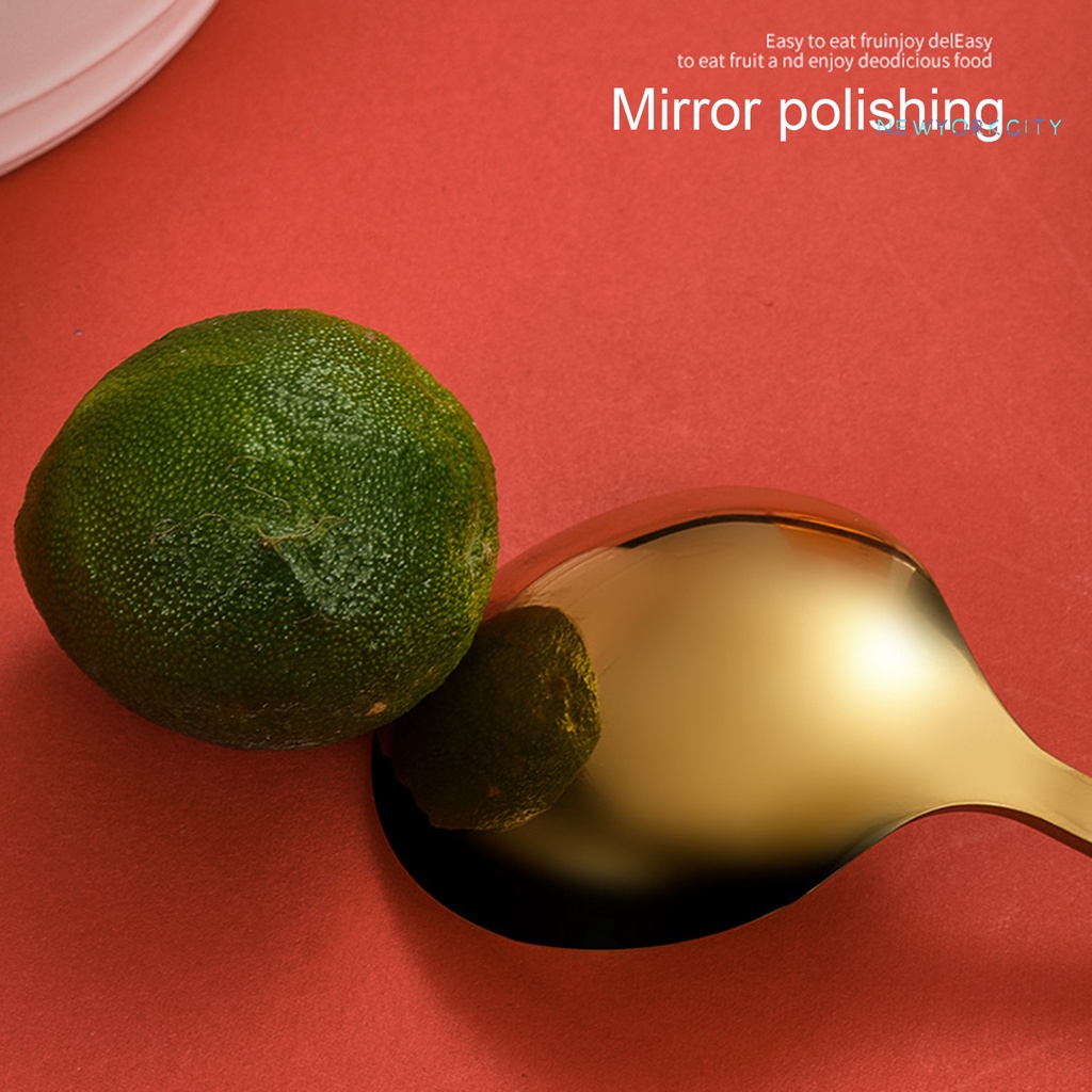 Muỗng Ăn Tối Đa Năng Bằng Thép Không Gỉ Nhiều Màu Sắc Chống Gỉ Dễ Lau Chùi