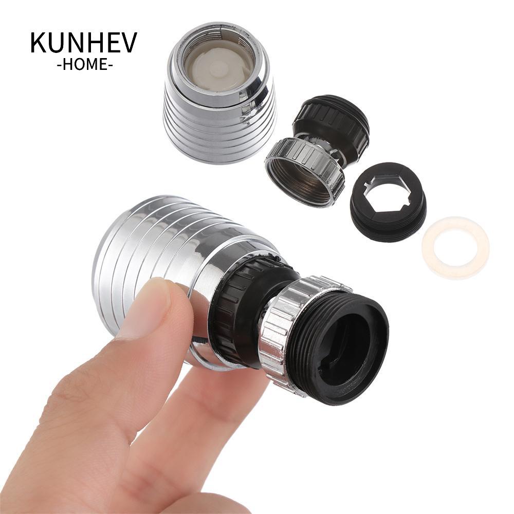 KUNHEV Đầu Vòi Nước Có Đèn Led Thay Đổi Màu Sắc Độc Đáo