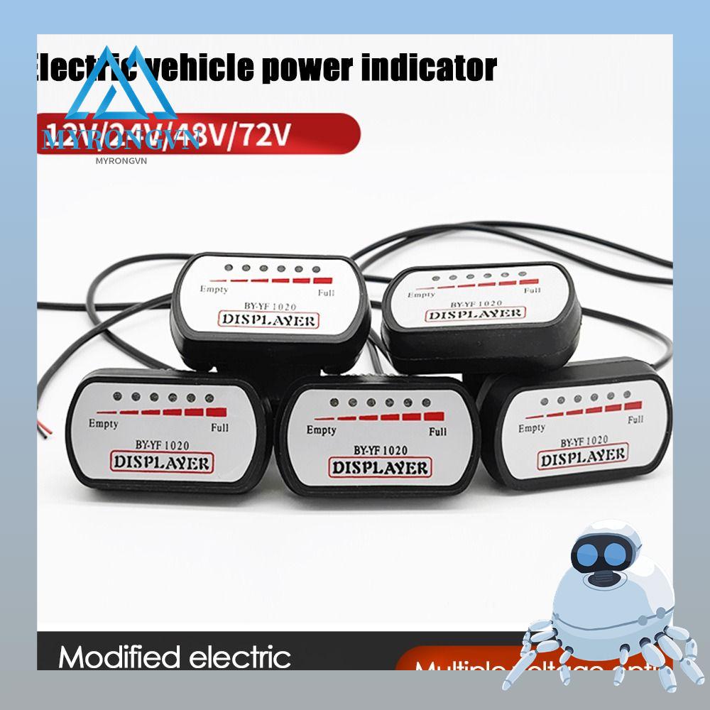 Vôn Kế 36V48V60V72V Chuyên Dụng Cho Xe Máy Điện