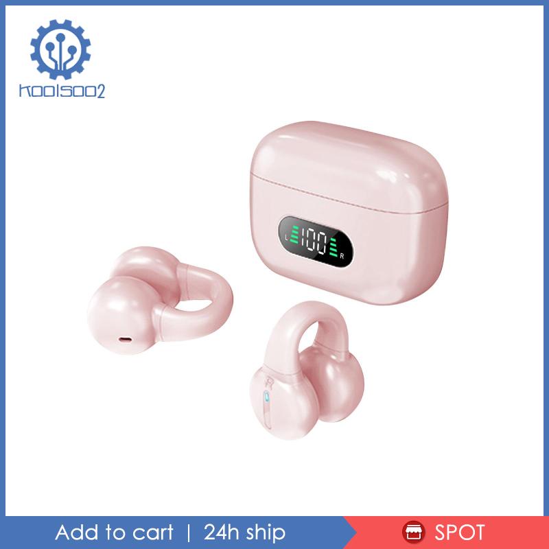 Tai Nghe Koolsoo2 Mini Dạng Kẹp Có Đèn LED Hiển Thị Chống Nước IPX6