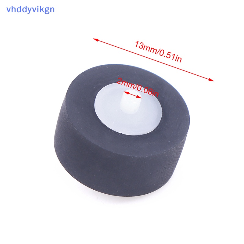 1 Bánh Xe Cao Su 13x6x2mm Cho Máy Ghi Âm Băng Cassette