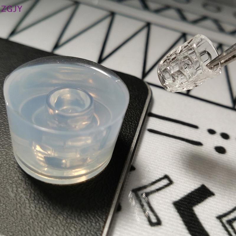 Khuôn Silicon Làm Cốc Bia / Trà Sữa / Ly Thủy Tinh Thu Nhỏ 1: 12 Trang Trí Nhà Búp Bê DIY Mới