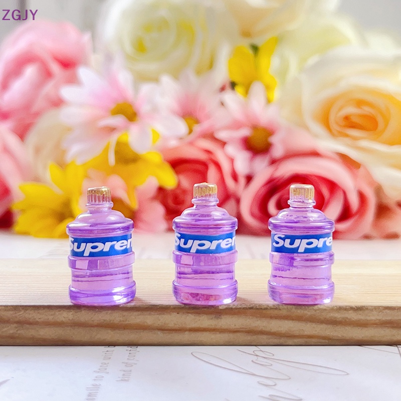 Set 5 Mô Hình Chai Kem Mini Bằng Nhựa Dạ Quang Dùng Để Trang Trí Ốp Điện Thoại Mới