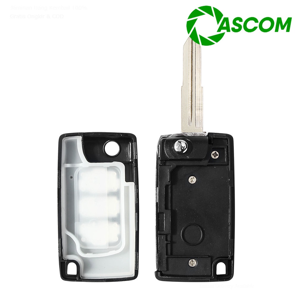 Vỏ độ gập cho chìa khóa Mitsubishi Xpander Attrage Triton 2 nút 3 nút