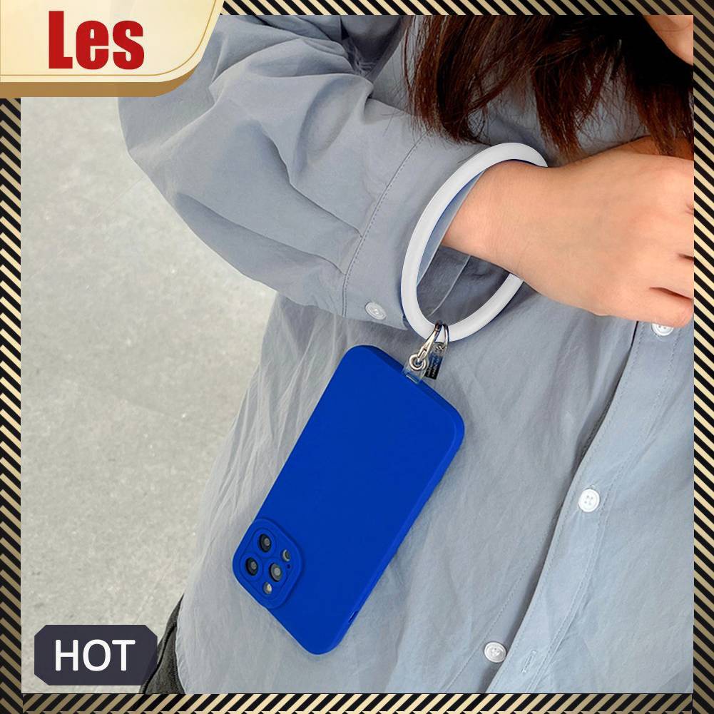 Vòng Đeo Tay Chống Thất Lạc Bằng Silicon Mềm Gắn Điện Thoại Tiện Dụng