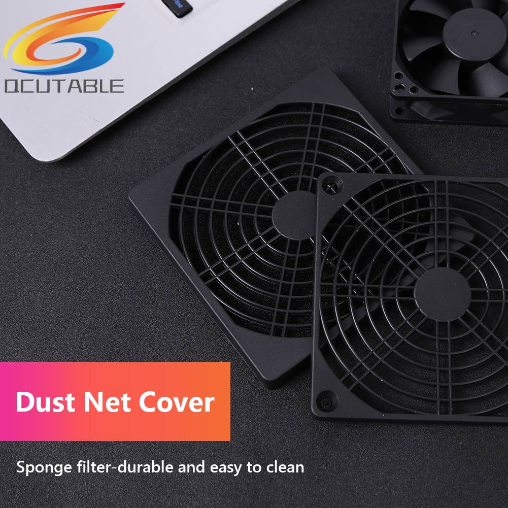 Bộ 5 Tấm Lọc Bụi Bằng Nhựa 60mm 80mm 90mm 120mm Cho Quạt Máy Tính Ốp