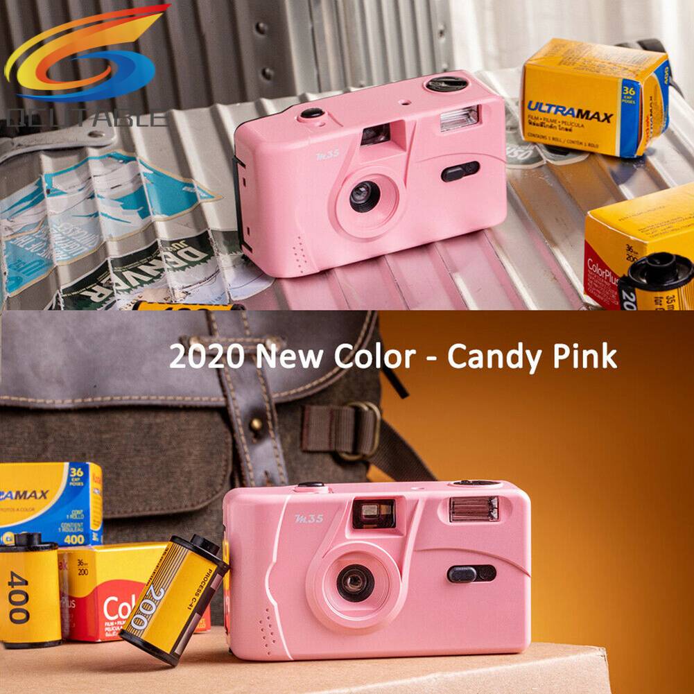 Máy Ảnh M35 35mm Phong Cách Vintage Không Thể Tái Sử Dụng Kèm Đèn Flash