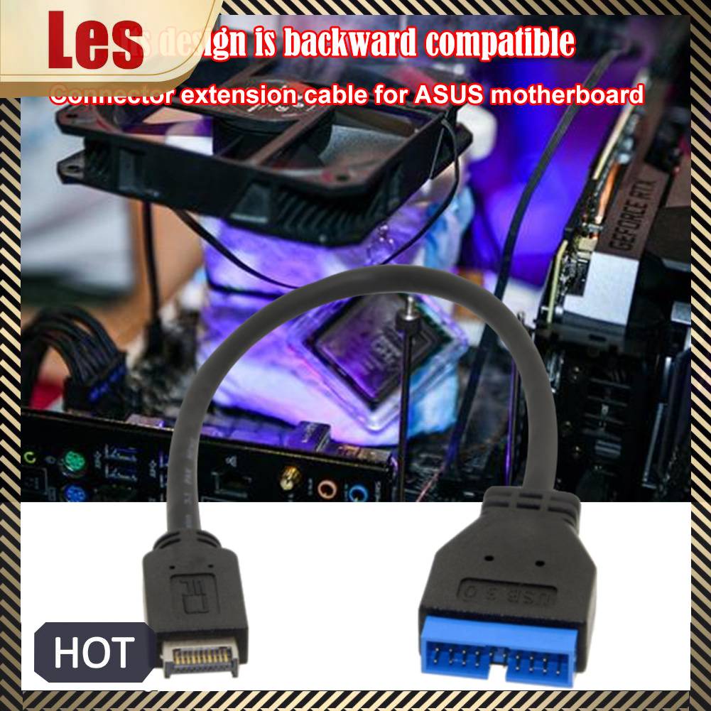 Dây Cáp Nối Dài Cổng Usb 3.1 20Pin 3.0 Cho Bo Mạch Chủ ASUS