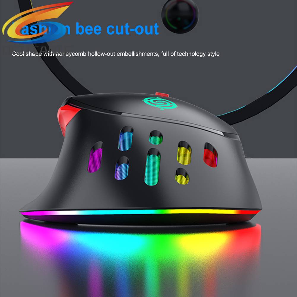 Chuột Máy Tính Q15 9 Nút Có Đèn Nền Macro Dành Cho Gia Đình / Văn Phòng