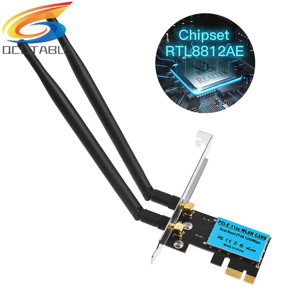 Thẻ Mạng Không Dây 2.4G / 5GHz 1200Mbps