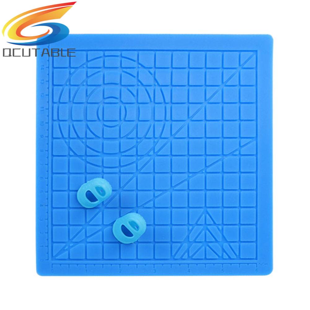 Thảm Vẽ 3D Bằng Silicone Kèm Nắp Đậy Ngón Tay Tiện Dụng