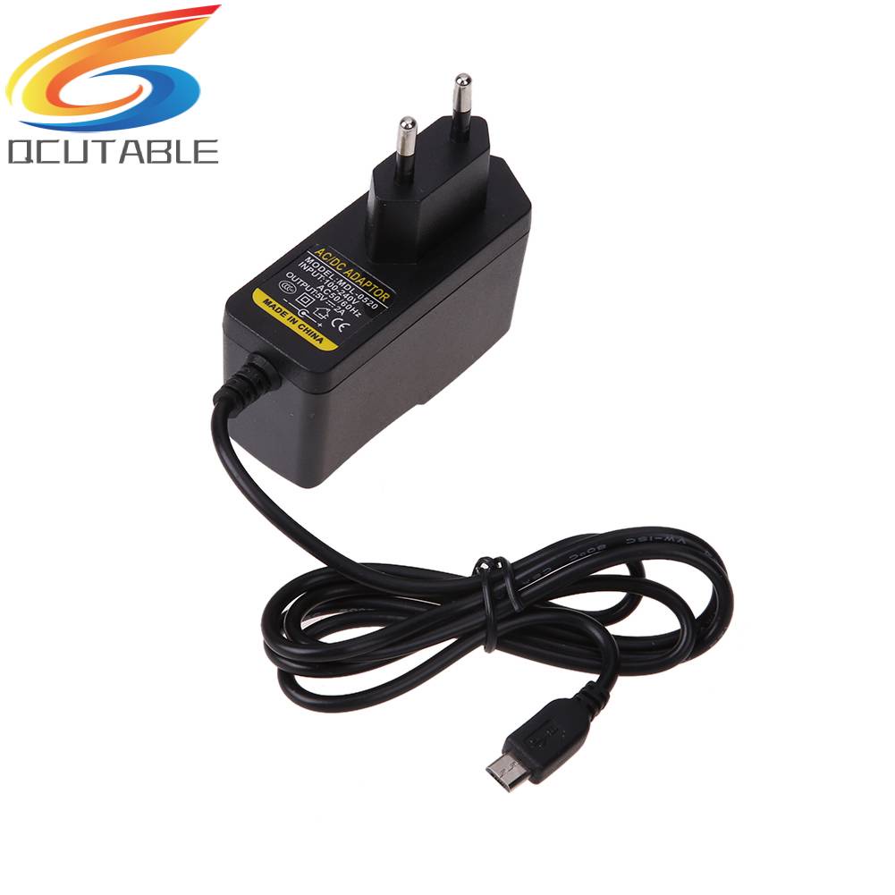 Bộ SạC NguồN ĐiệN EU AC Sang DC 5V 2A Micro USB Cho MáY TíNh BảNg Windows Android