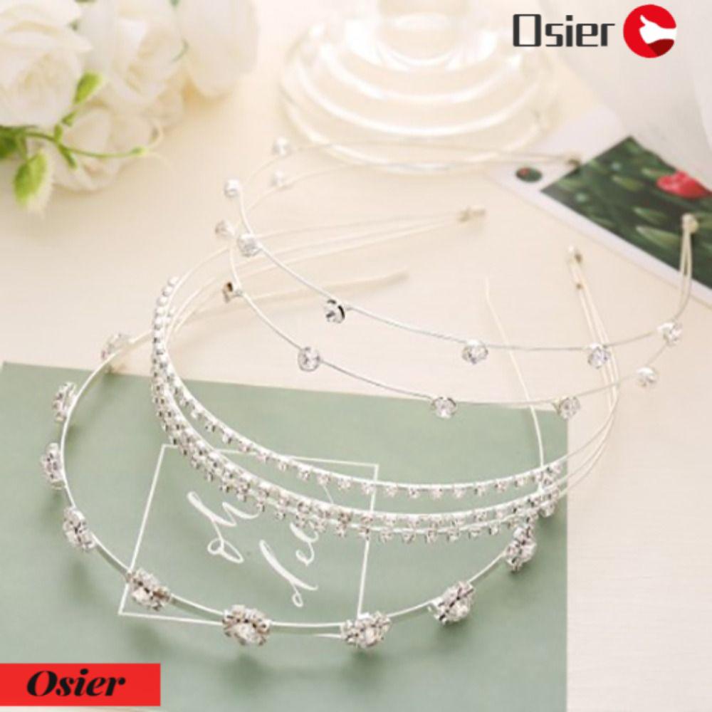 OSIER1 Bộ 1 Băng Đô Cài Tóc Họa Tiết Bươm Bướm Thời Trang Dự Tiệc Cho Nữ