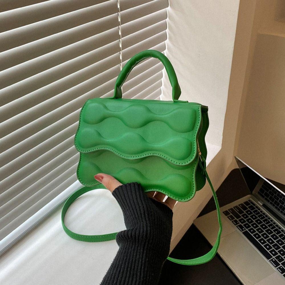 Túi Đeo Chéo Vai Bằng Da PU Sức Chứa Lớn Dành Cho Nữ