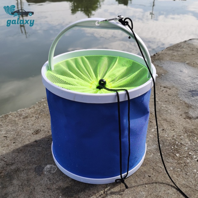 Galaxy Xô Đựng Nước Dung Tích Lớn 13L Bằng Vải Oxford Tiện Dụng Mang Theo Du Lịch Cắm Trại