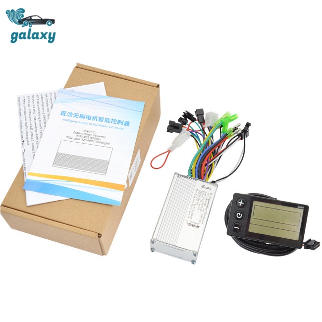 Galaxy Bộ Điều Khiển Không Chổi Than Màn Hình Lcd 250-350w 24-48v Chuyên Dụng Cho Xe Đạp Leo Nú