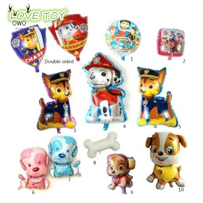 1 Bong Bóng Hình Paw Patrol Trang Trí Tiệc