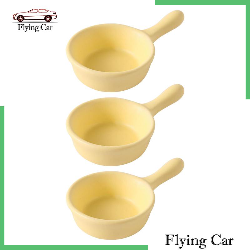 Set 2 Đĩa Sứ Đựng Nước Sốt Tiện Dụng Mang Theo Du Lịch Dã Ngoại