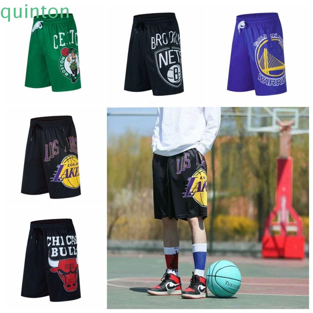 Quần Short Thể Thao Bóng Rổ Dáng Rộng Thoáng Khí Nhanh Khô