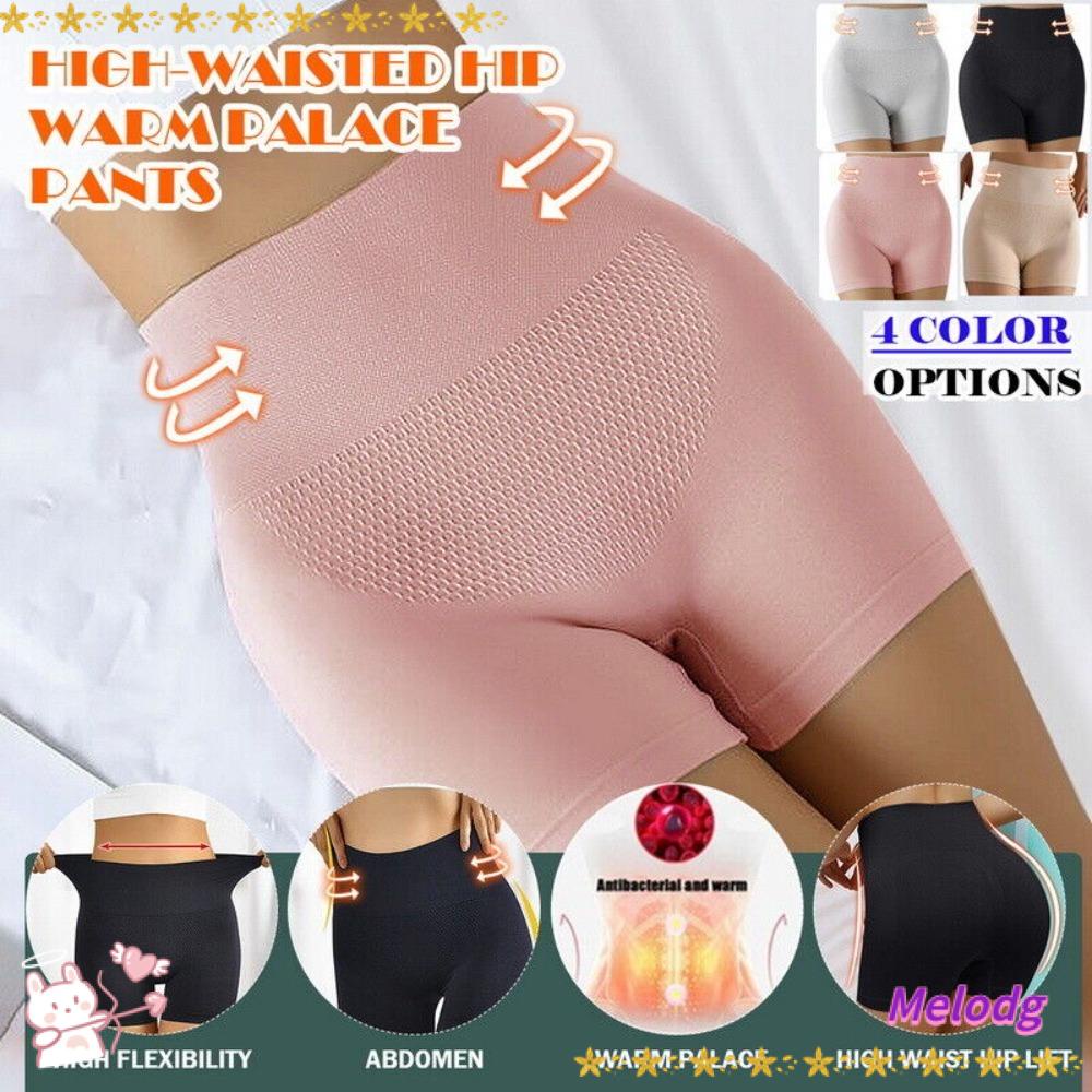 Quần Sooc Cotton Mềm Mại Lưng Cao Co Giãn Chống Chà Chống Rách An Toàn Cho Nữ