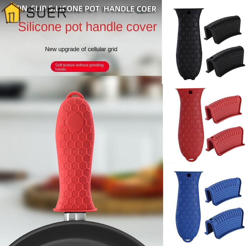 SUENIN Set 3 Kẹp Nhấc Nồi Chống Trượt Bằng Silicon Giá Đỡ
