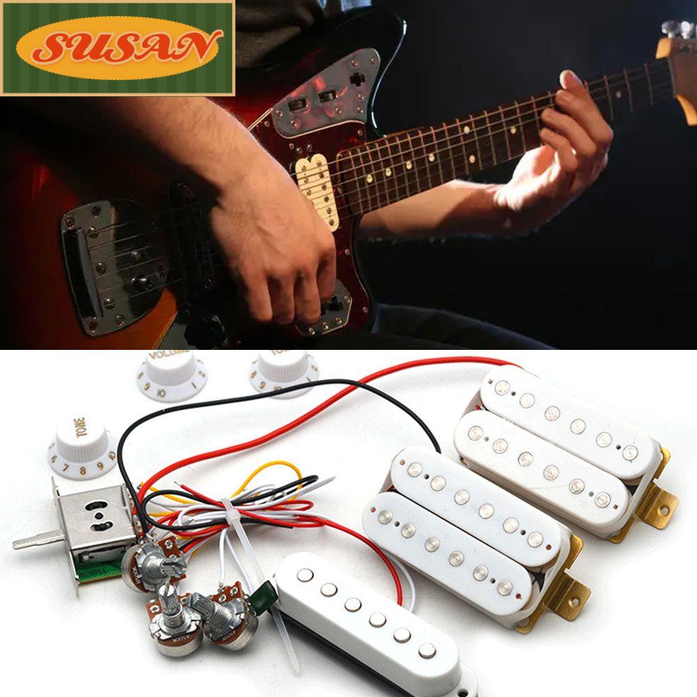 SUSANS Bộ Dây Công Tắc Humbucker Pickup 5 Chiều Cho Đàn Guitar