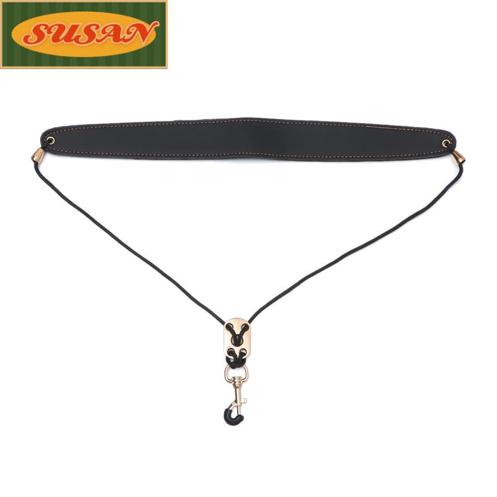 SUSANS Dây Đeo Kèn Saxophone Bằng Da Mềm Siêu Bền Cho Người Lớn Và Trẻ Em