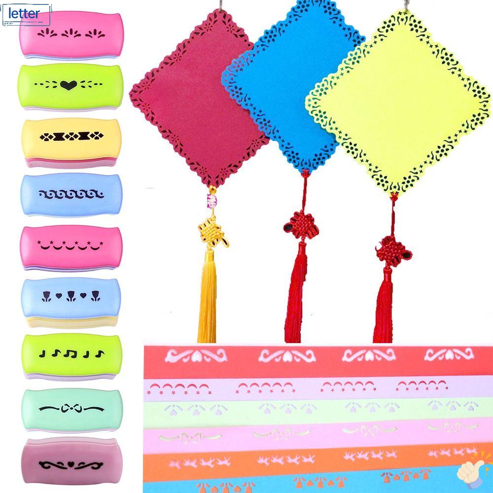 LET Dụng Cụ Cắt Giấy Tạo Hình Hoa Chữ S Độc Đáo Tiện Dụng