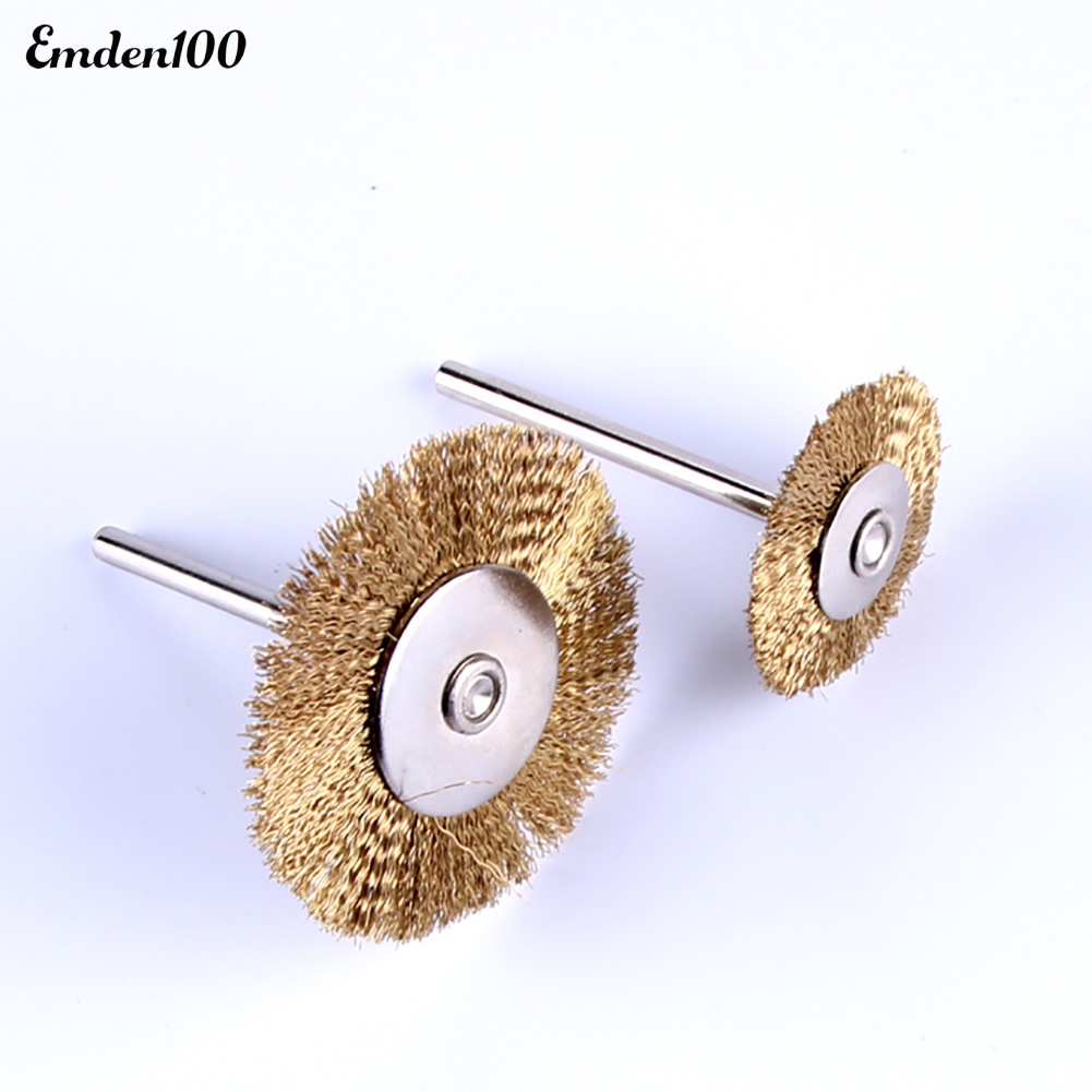 Bộ Dụng Cụ Đánh Bóng Bánh Xe Hơi Bằng Sợi Thép Đồng