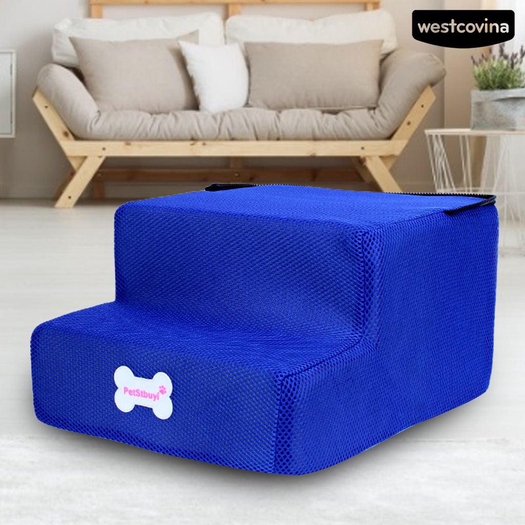 [COD]♞Thang Leo 2 Bậc Bằng Vải Không Trượt Chắc Chắn Cho Thú Cưng