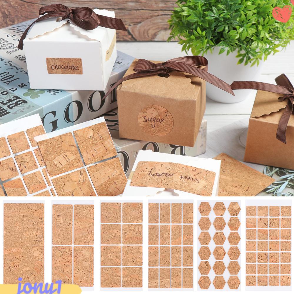 JONYE 1 Bộ Nhãn Dán Phân Loại Bằng Gỗ Cho Nhà Bếp