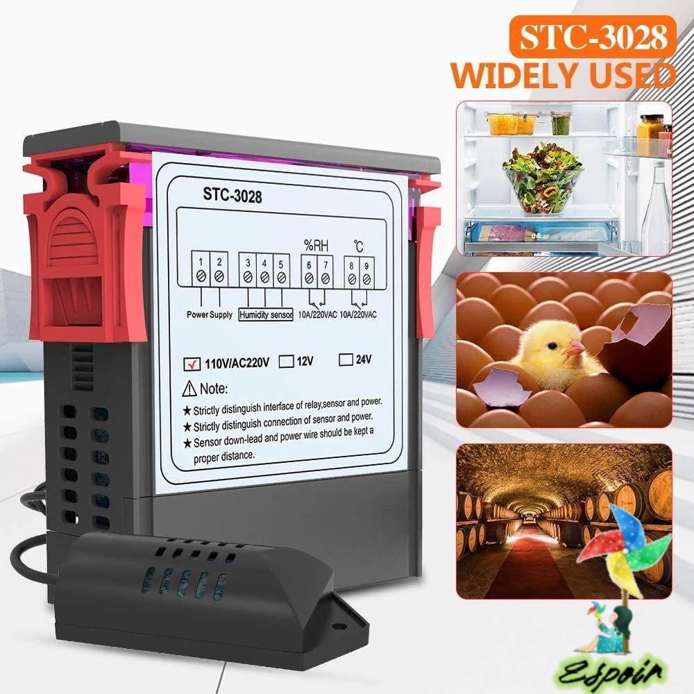 ESPO Bộ Điều Khiển Nhiệt Độ Thông Minh 12V 24V 10A