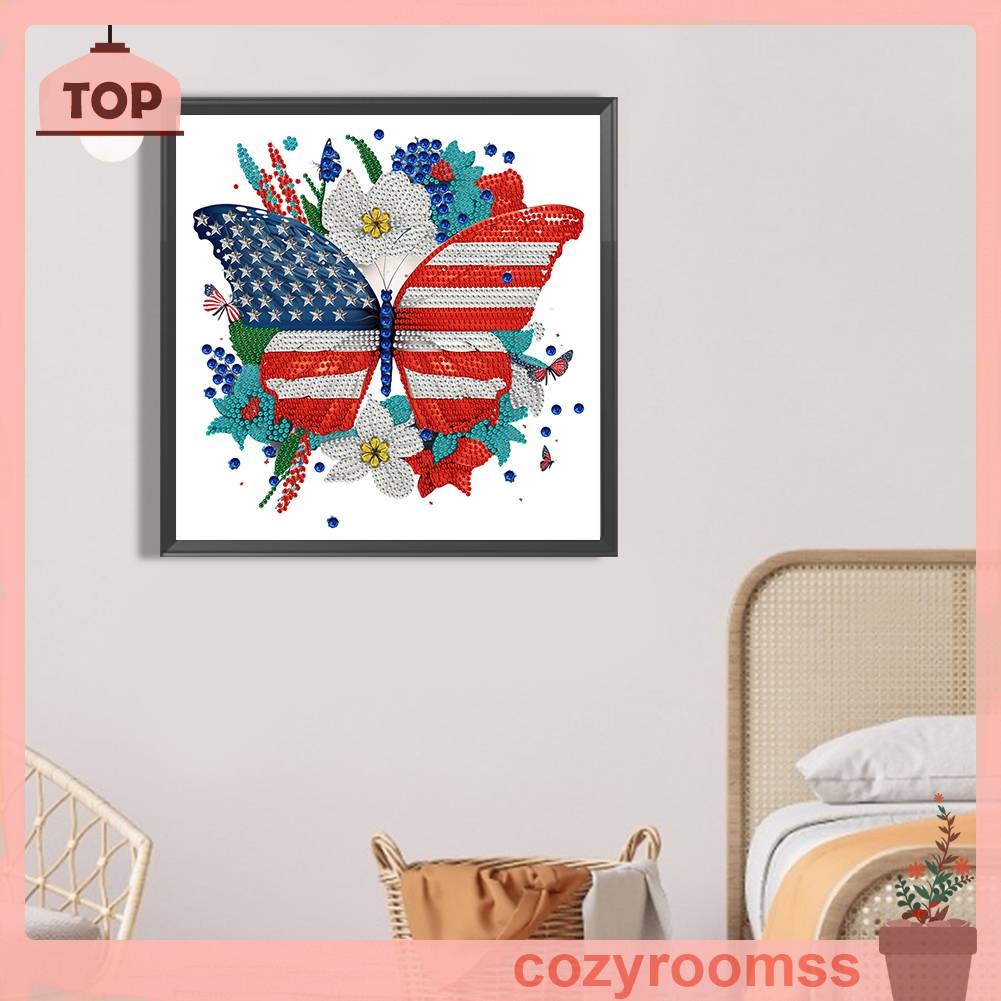 Bộ Tranh Đính Đá 5D Tự Làm Hình Hoa Độc Đáo