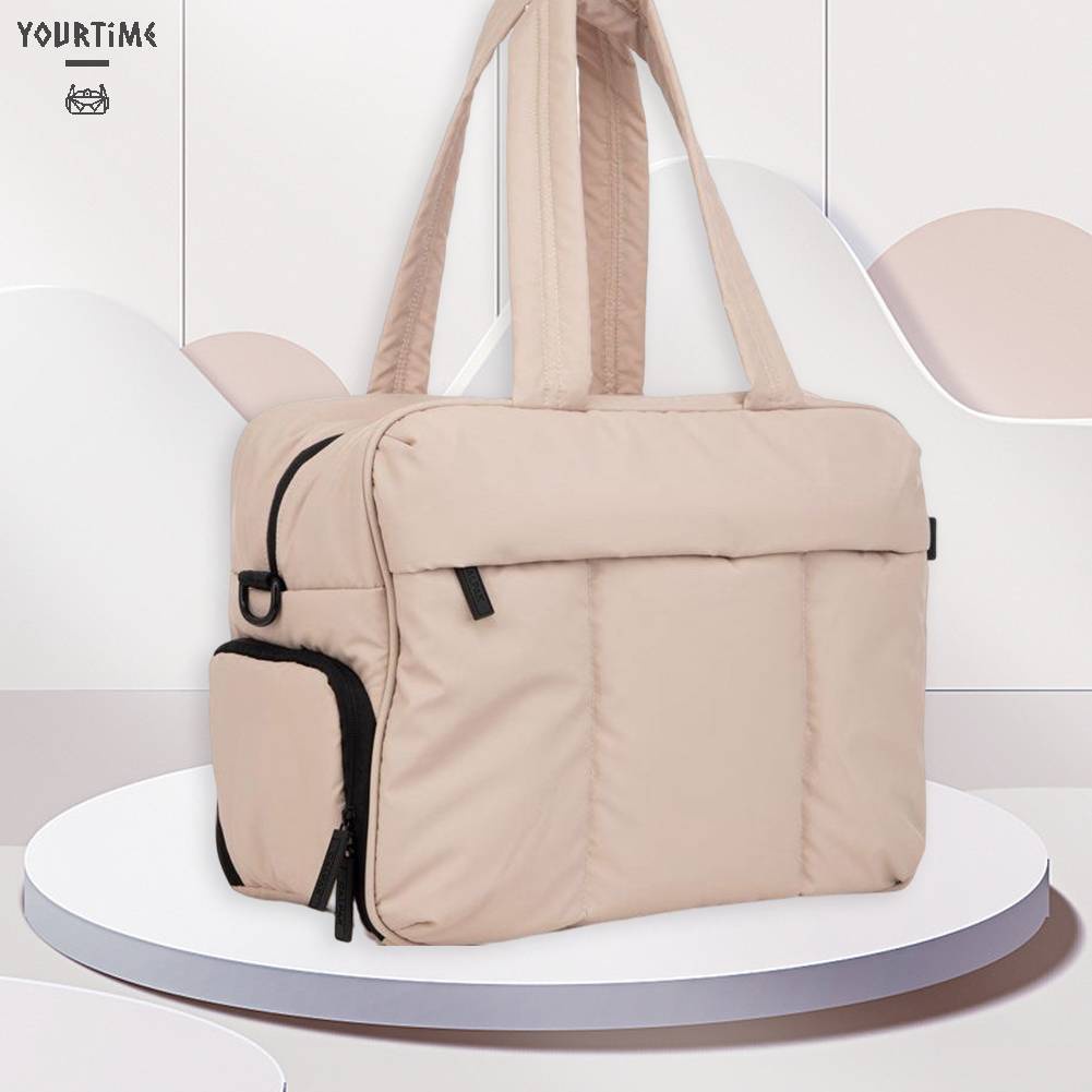 Túi Tote Bằng Nylon Siêu Nhẹ Có Ngăn Đựng Đồ Khô / Ướt Đa Năng Cho Nam Nữ